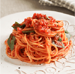 Cooked pasta