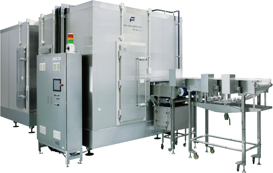 Flow-Freeze Freezer